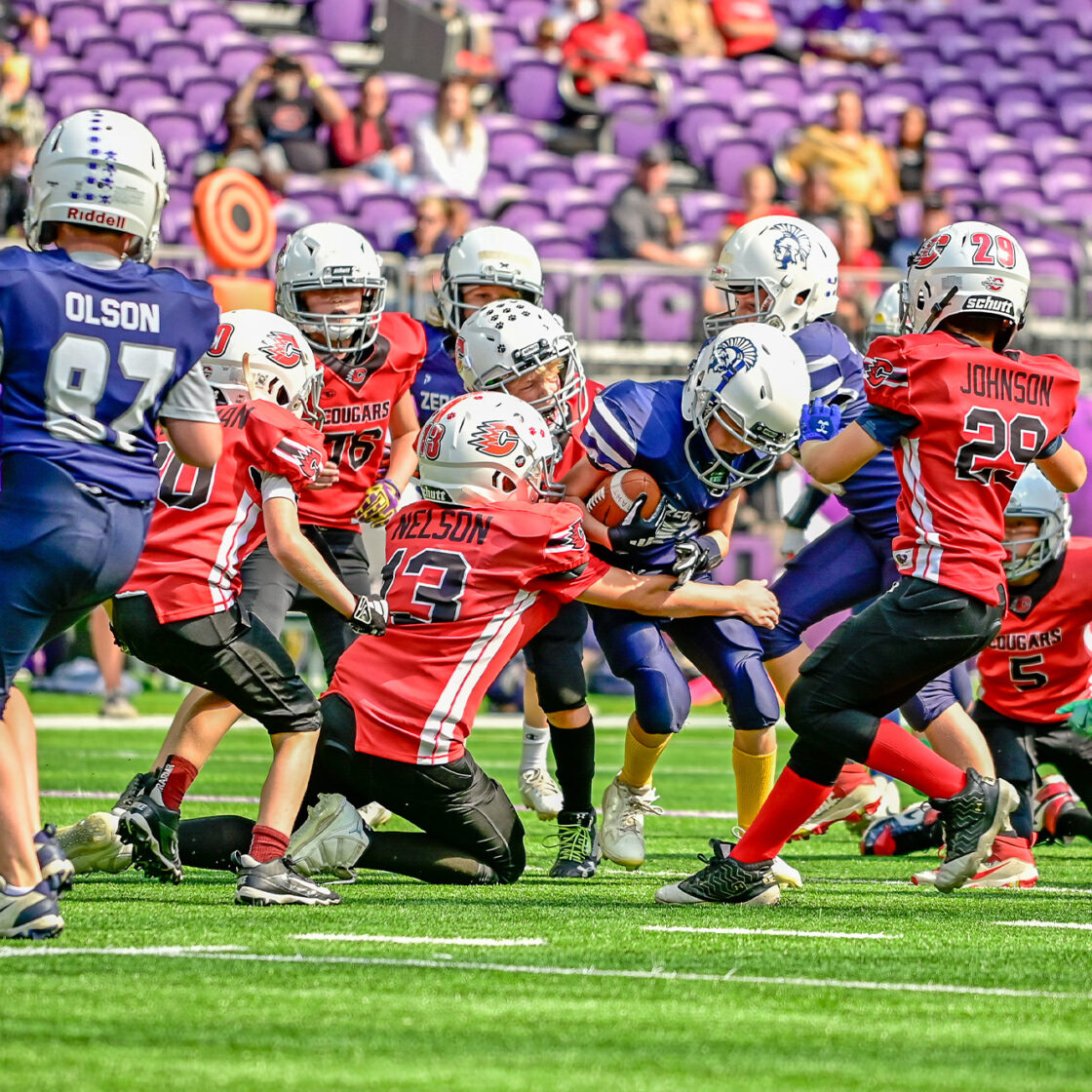 Scholastic Sports Photography at U.S. Bank Stadium