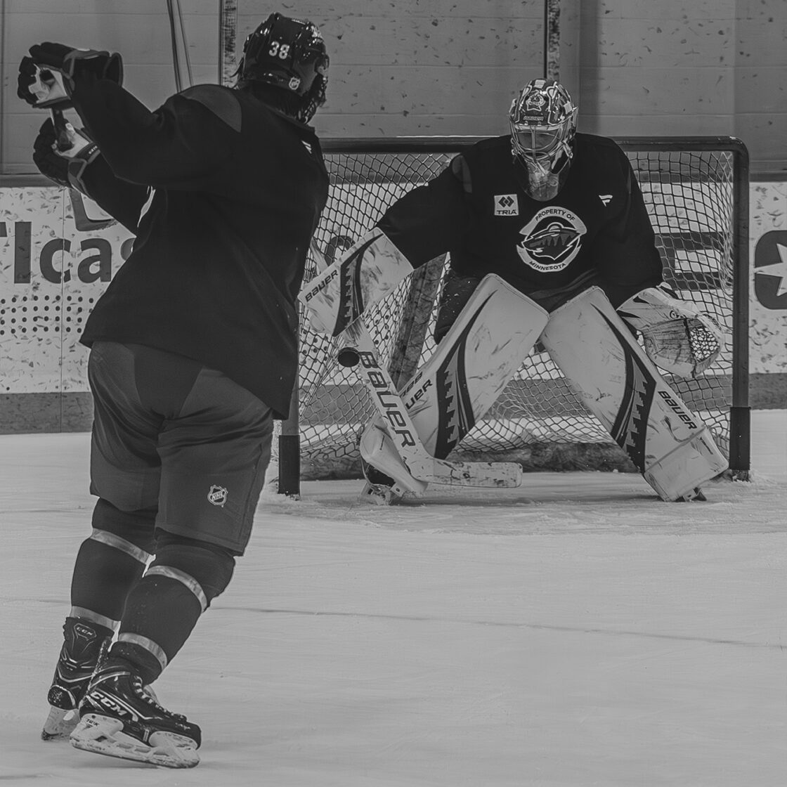 Minnesota Wild Training Sessions at TRIA Rink