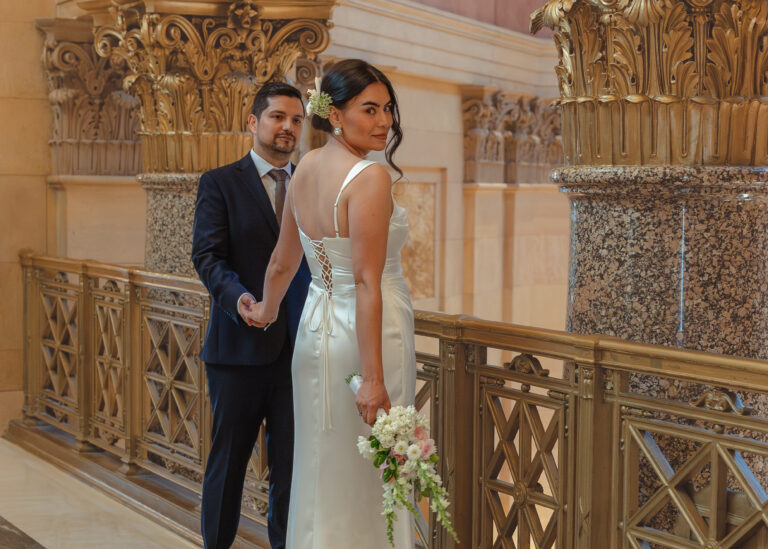 Bride and groom embracing at their wedding, Minneapolis event photography